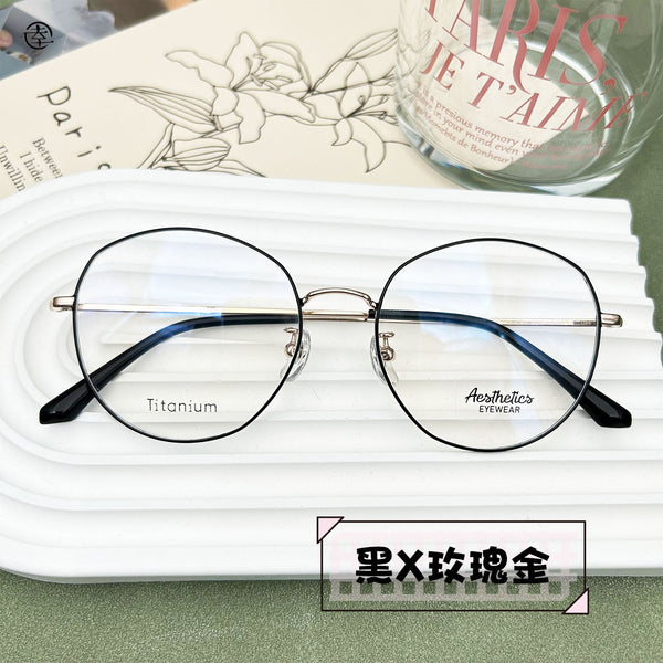 多角微圓金屬框/SS062 幸福眼鏡 Fortune Optical