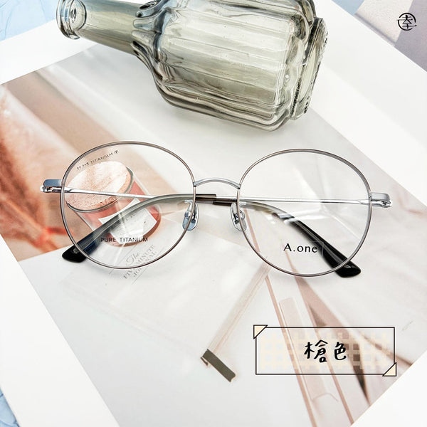 可愛感大圓/SS528(純鈦金屬) 幸福眼鏡 Fortune Optical