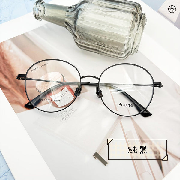 可愛感大圓/SS528(純鈦金屬) 幸福眼鏡 Fortune Optical