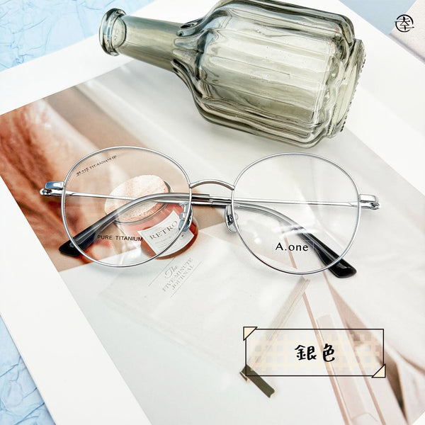 可愛感大圓/SS528(純鈦金屬) 幸福眼鏡 Fortune Optical