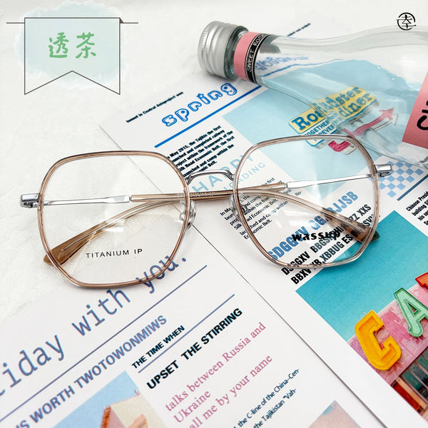 板材X鈦金屬/AN027 幸福眼鏡 Fortune Optical