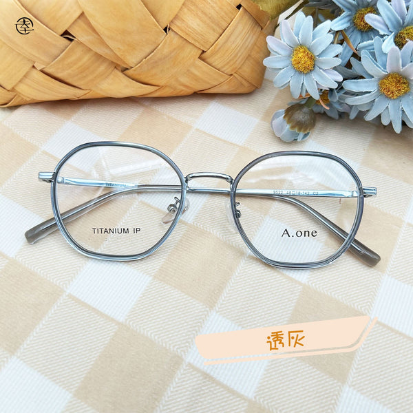 板材X鈦金屬/AN522 幸福眼鏡 Fortune Optical