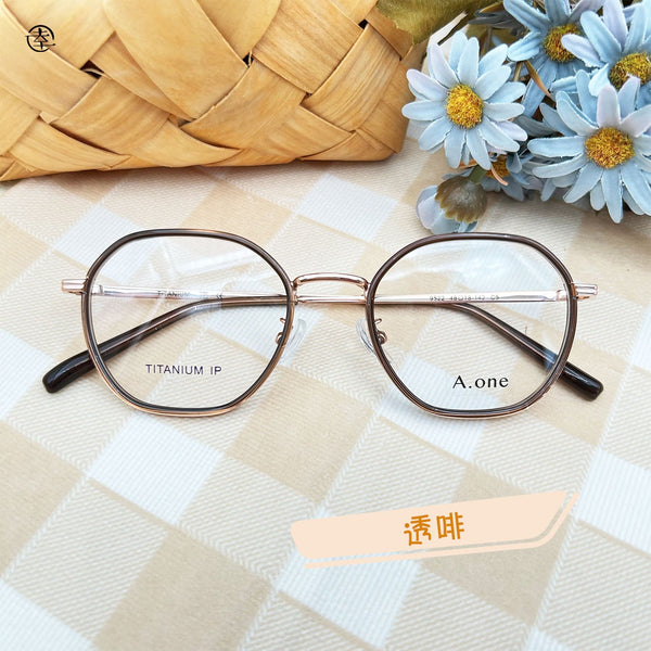 板材X鈦金屬/AN522 幸福眼鏡 Fortune Optical