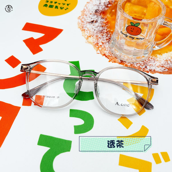 隨性橢圓膠框/SS912 幸福眼鏡 Fortune Optical