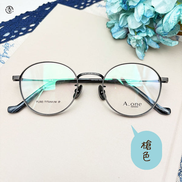 梨形雕花金屬框/SS026 幸福眼鏡 Fortune Optical