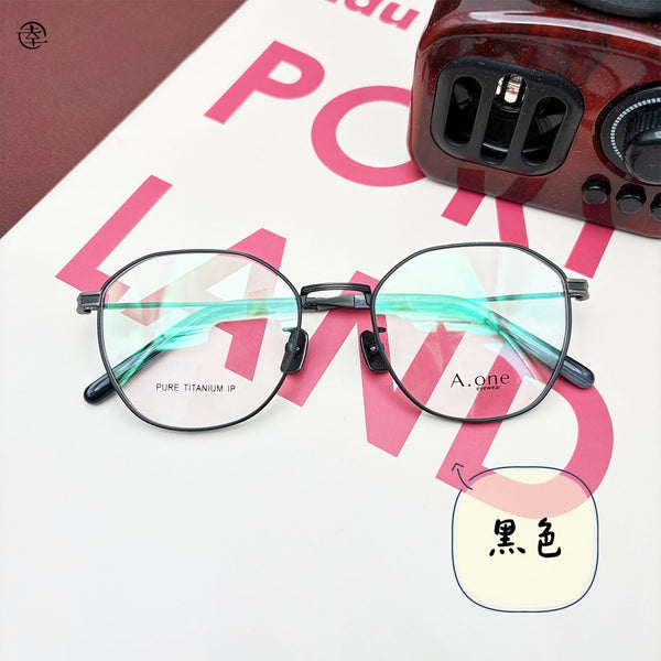顯瘦多邊形(純鈦金屬)/SS028 幸福眼鏡 Fortune Optical