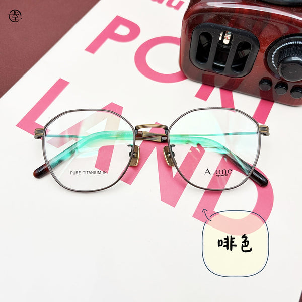 顯瘦多邊形(純鈦金屬)/SS028 幸福眼鏡 Fortune Optical