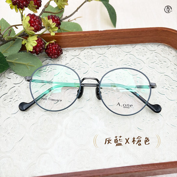 可愛圓金屬框(純鈦金屬)/SS033 幸福眼鏡 Fortune Optical