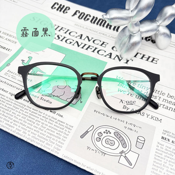 板材X鈦金屬/AN031 幸福眼鏡 Fortune Optical