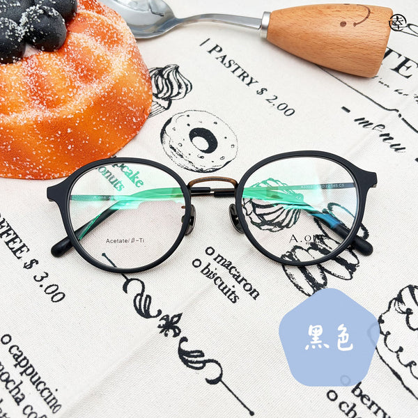 板材X鈦金屬/AN037 幸福眼鏡 Fortune Optical