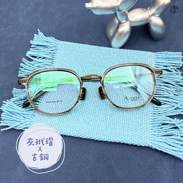 板材X鈦金屬/AN038 幸福眼鏡 Fortune Optical