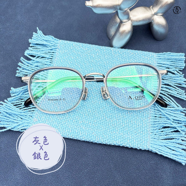 板材X鈦金屬/AN038 幸福眼鏡 Fortune Optical