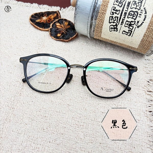 板材X鈦金屬/AN044 幸福眼鏡 Fortune Optical
