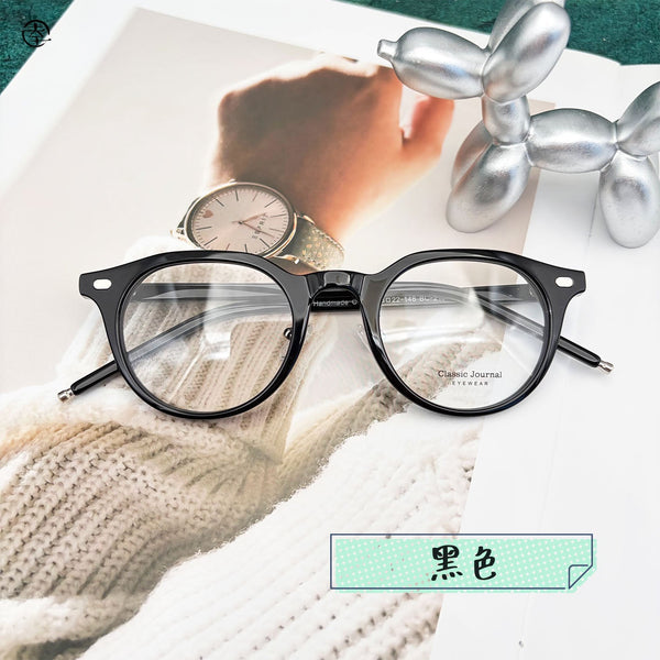 微粗皇冠形膠框/SS184 幸福眼鏡 Fortune Optical