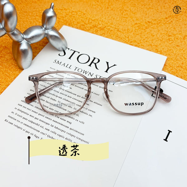 簡約方形膠框/SS0003 幸福眼鏡 Fortune Optical