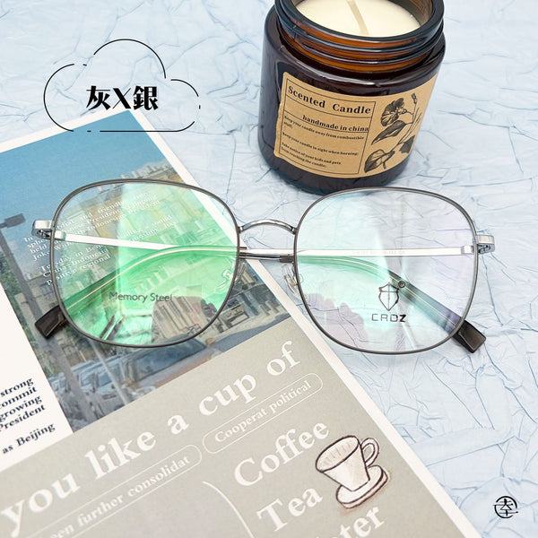 大方形金屬框/SS107 幸福眼鏡 Fortune Optical