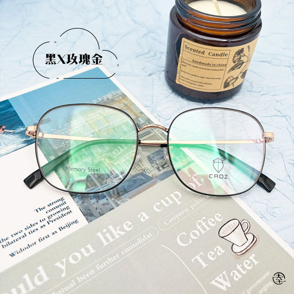 大方形金屬框/SS107 幸福眼鏡 Fortune Optical