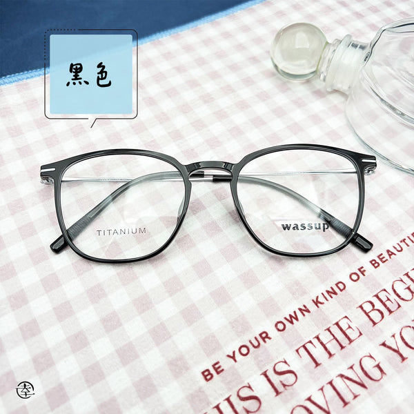 固定鼻托方形膠框/SS025 幸福眼鏡 Fortune Optical