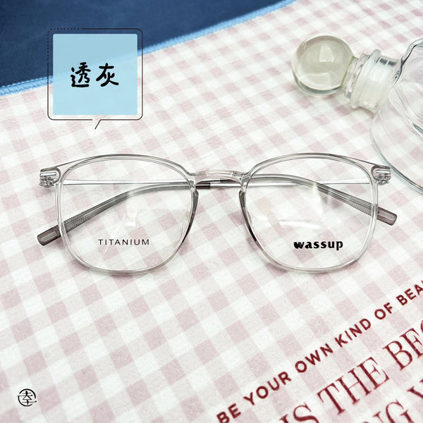固定鼻托方形膠框/SS025 幸福眼鏡 Fortune Optical