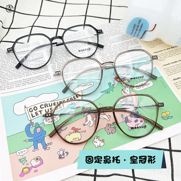 固定鼻托‧皇冠形/SS026 幸福眼鏡 Fortune Optical