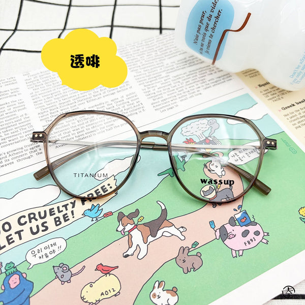 固定鼻托‧皇冠形/SS026 幸福眼鏡 Fortune Optical