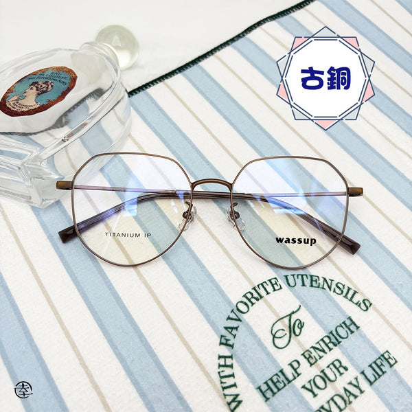 顯瘦!大多邊形金屬框/SS259 幸福眼鏡 Fortune Optical