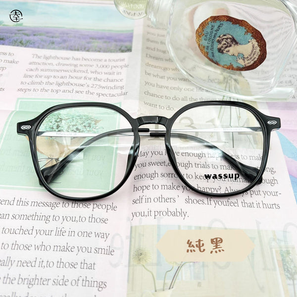 固定鼻托‧微方膠框/SS191 幸福眼鏡 Fortune Optical