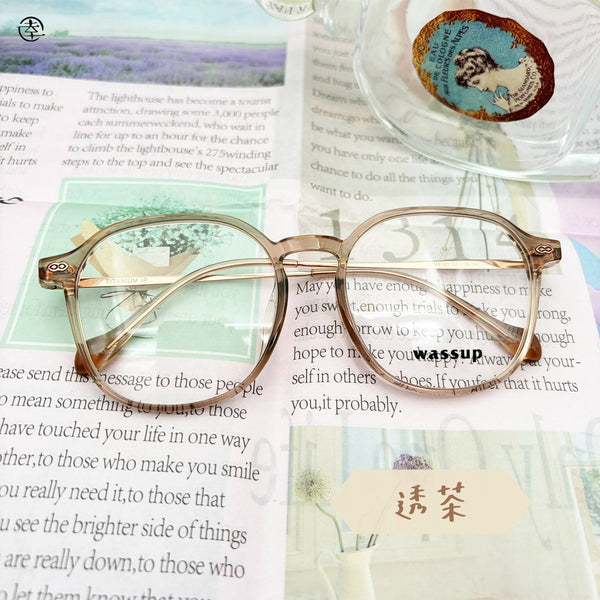 固定鼻托‧微方膠框/SS191 幸福眼鏡 Fortune Optical